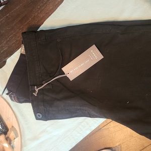 Torrid sky high skinny crop black jeans size 22